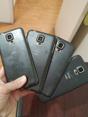 Lot of 7 Samsung Galaxy S5 SM-G900T and SM-G900V 16GB For parts