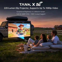 Unihertz 8849 Tank X Projector Rugged Phone 16GB+512GB Night Vision Smartphone