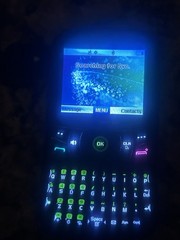 Pantech PCD Razzle Qwerty Swivel Phone TXT8030 Black Verizon w Charge r RARE