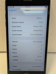 🔥NICE Apple iPhone 7 Plus A1784 32GB Smartphone Black Unlocked (Battery 89%) –