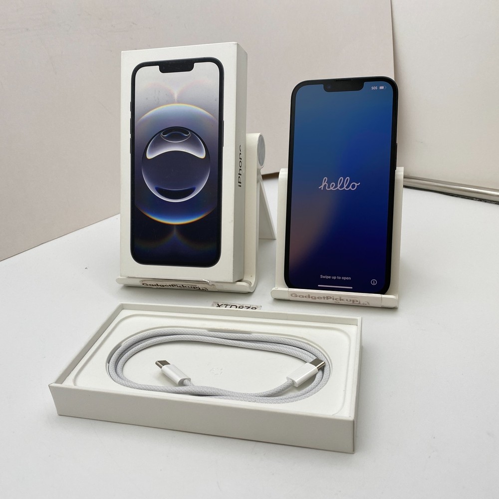 Apple iPhone 16e – 256GB – Black (T-Mobile ONLY) – Open Box
