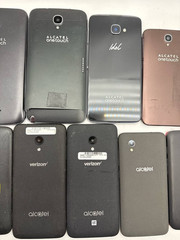 Lot of 11 Android Smartphones Alcatel 1X Idol Hero Pixi Pop Tetra No Power READ