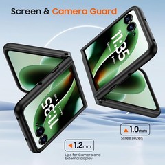 1. For Motorola Razr Ultra 2026/2025 Case, Translucent Matte TPU Bumper Slim 2