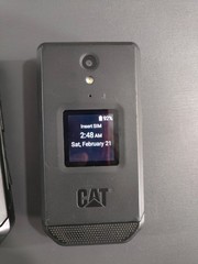 CAT S22 Rugged Flip Phone Unlocked T-Mobile 16GB Smart Cell Phone Tested Good