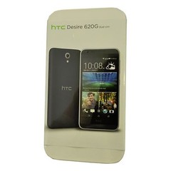 BNIB HTC Desire 620G Dual-SIM 8GB Grey/Light Grey Trim Factory Unlocked 3G GSM