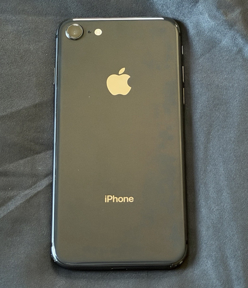 Apple iPhone 8 64GB Black RARE IOS 12.1.4. ICL ON. Can’t Reset. sold as is.