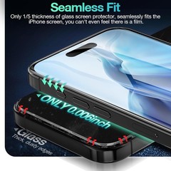 3PCS Flexible Film & Screen Protector for iPhone 17 Pro Max Non-breakable Thin