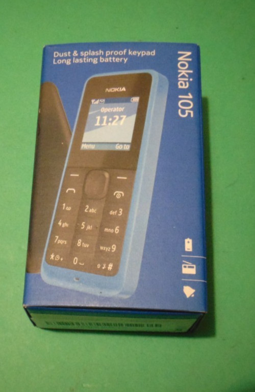 NOKIA 105 – WORKING – BOX