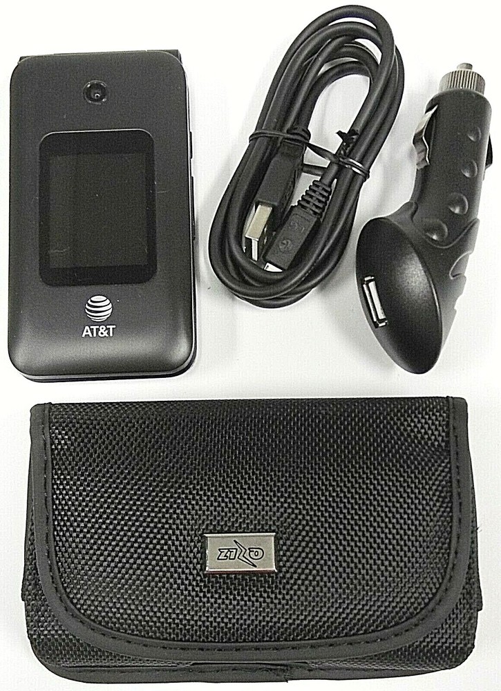 Alcatel Cingular Flip 4 IV U102AA – Black ( AT&T ) 4G LTE Smartphone – Bundled