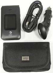 Alcatel Cingular Flip 4 IV U102AA – Black ( AT&T ) 4G LTE Smartphone – Bundled