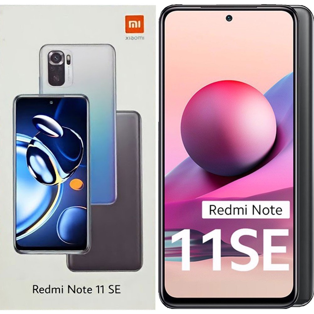 Xiaomi Redmi Note 11 SE 4G Shadow Black 64GB + 6GB DUAL SIM Unlocked GSM NEW