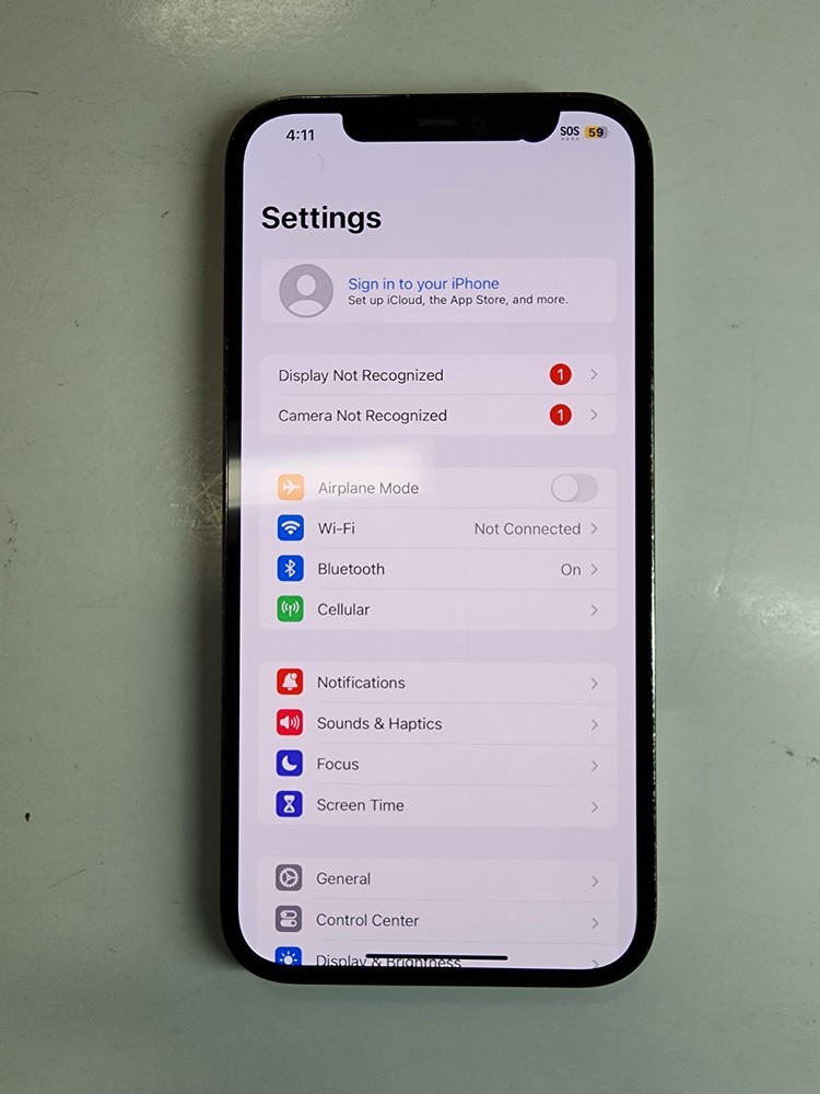 Apple iPhone 12 Pro Max 128GB A2342 Graphite AT&T Only – For Parts Only