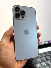 Apple iPhone 13 Pro Max Factory Unlocked Sierra Blue 128GB (Bad Face ID) #24551