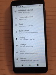 Cloud Mobile Stratus_C7 128GB Black Android 12 Dual SIM 8MP