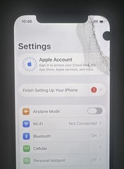 Apple iPhone 12 Pro 128GB Gold Unlocked – Cracked Screen/Back/Camera – Works