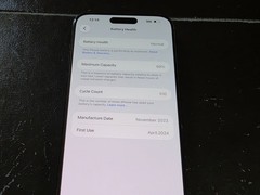 Apple iPhone 15 Pro Max – 512 GB – Blue Titanium (Carrier Unlocked) 89% Battery
