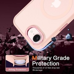 iPhone 17e Case/iPhone 16e Case Slim Translucent Matte Military Grade Shockproof
