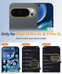 Translucent Matte Military Grade Shockproof Case for Google Pixel 10 Pro XL