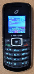 Samsung SGH-T105G – Black and Silver ( TracFone ) Cellular Phone