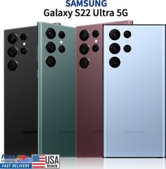 New Samsung Galaxy S22 Ultra5G SM-S908U1 128/256/512GB Factory Unlocked US Stock