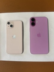 Lot of 2 iPhones Spectrum 16 Plus/ iPhone 13 screen has scratches for parts