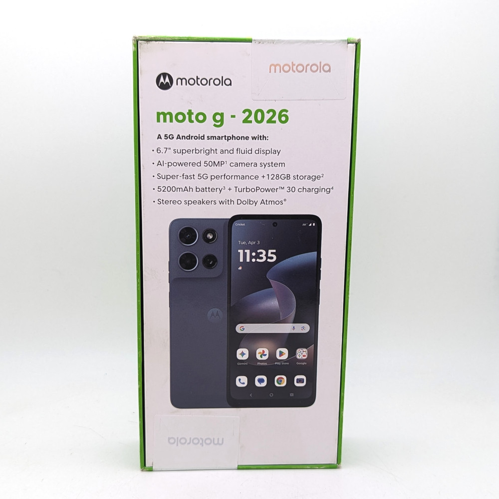 Motorola Moto G (2026) XT2613-2 4GB+128GB | PANTONE Slipstream | CRICKET ONLY