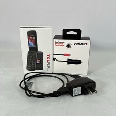 TCL Flip Pro 4056V Verizon Flip Phone RC2200L Slate Gray w/ Box Tested