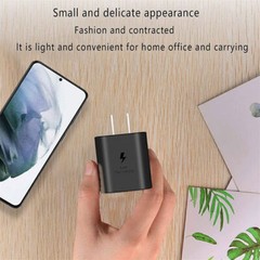 Type USB-C Super Fast Wall Charger 45W+ 6ft Cable for Samsung Galaxy S23 S22 S21