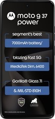 MOTOROLA g37 power (Nautical Blue 128 GB 4GB RAM) Dimensity 6400 Global Version