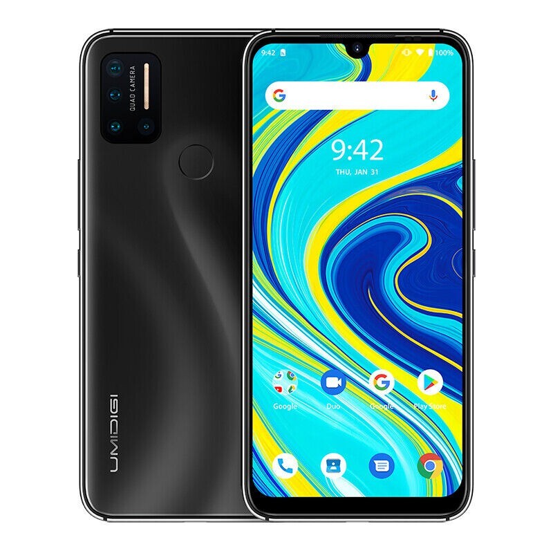 UMIDIGI A7 Pro 4GB + 64GB 6.3″ Dual SIM Unlocked Cell Phone Android 10