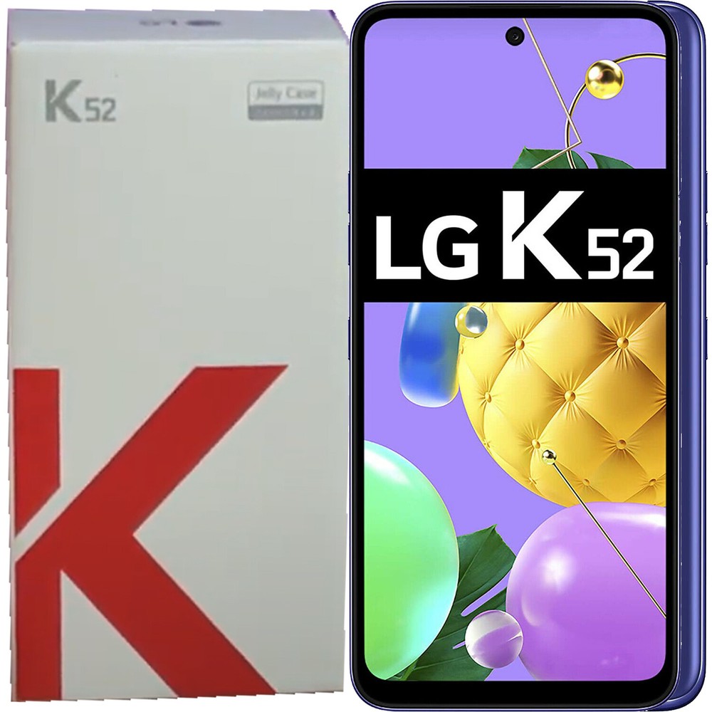 BNIB LG K52 Dual Sim 64GB ROM + 4GB RAM Blue Factory Unlocked 4G/LTE GSM