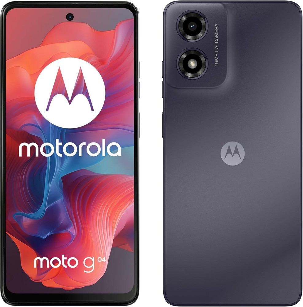 Motorola Moto G04 XT2421 GSM Unlocked 6.56″ 16MP Open Box Gray 64GB 4GB RAM