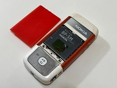 Nokia 5700 – Red Color (Unlocked) Retro Xpress Music Early Version 2007 as is