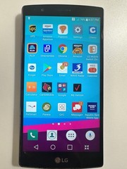 LG G4 VS986B Black (Verizon), Working, Will Need New Sim Card