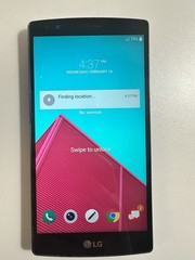 LG G4 VS986B Black (Verizon), Working, Will Need New Sim Card