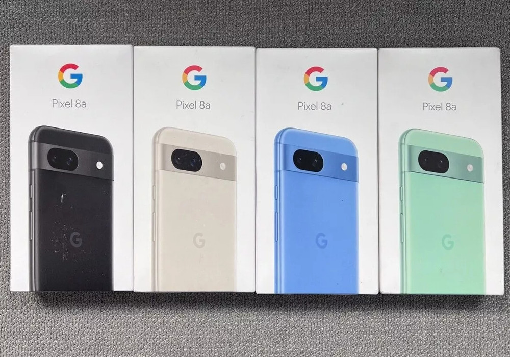 Original Unlocked Google Pixel 8A GSM 5G 8+128GB 6.1″ Android black Smartphone