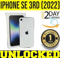 Apple iPhone SE 3rd 5G 128GB STARLIGHT 2022 (UNLOCKED) 🔋100% BATTERY🔋 ❖O/B❖