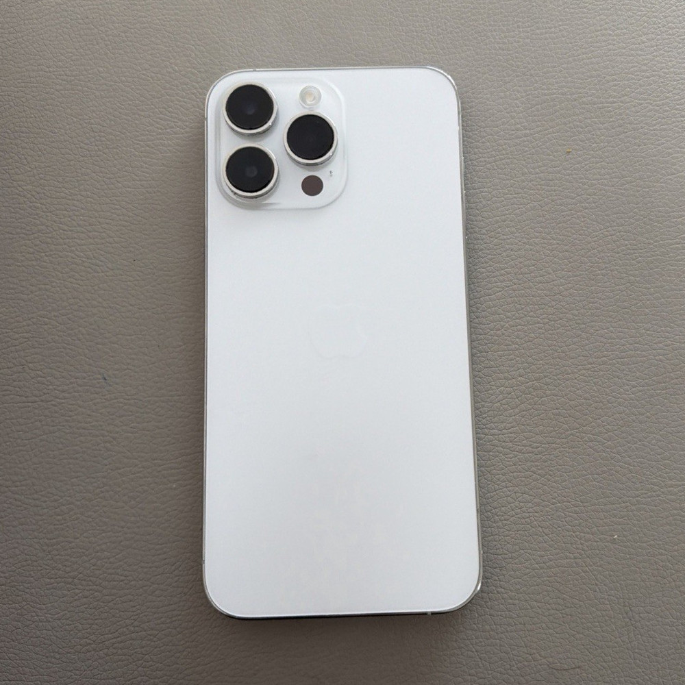 Apple iPhone 13 Pro White Bar Smartphone Triple Rear Camera Phone Only