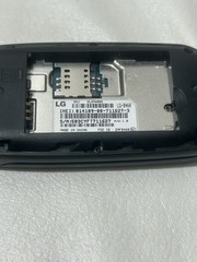 LG True B460, Cricket Wireless – Flip Phone – Tested & Working Black