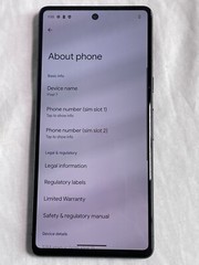 Google Pixel 7 Black 128 GB Factory Unlocked CDMA + GSM 9/10