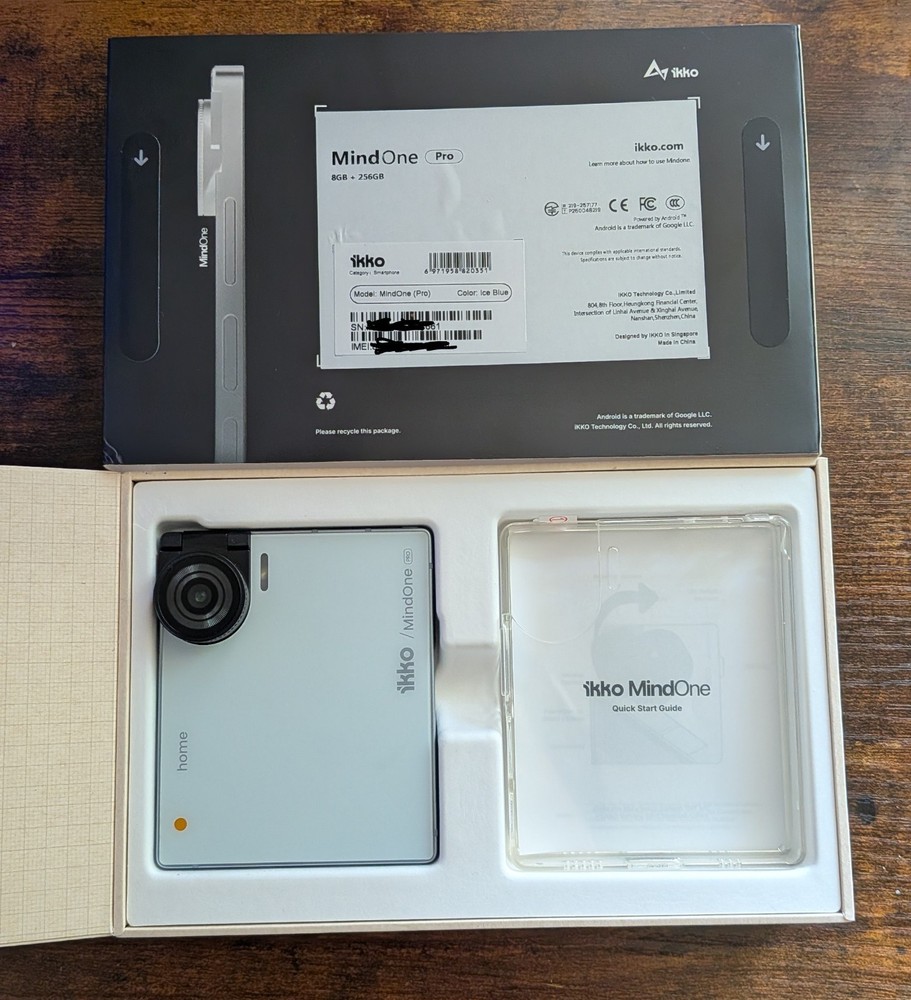 IKKO MindOne Pro 4.05″ AMOLED 90Hz 8/256GB Octa-Core 50MP 2200mAh By FedEx