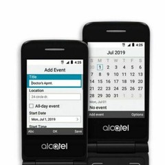 Alcatel GO Flip V 4051S 4G LTE Flip Cell Phone Verizon CDMA Postpaid Big Numbers