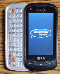 LG Rumor Reflex LN272 – Titan Gray ( Sprint ) Cellular Slider Phone