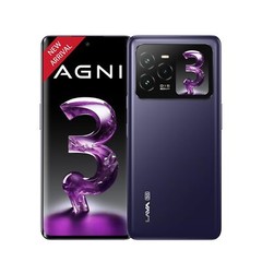 Lava Agni 3 5G Factory Unlocked Dual SIM-Dual AMOLED Display-Clean UI-128GB ROM