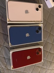 Apple iPhone 13 Unlocked Smartphone 128GB Blue /Red/ and Pink MLMT3LL/A
