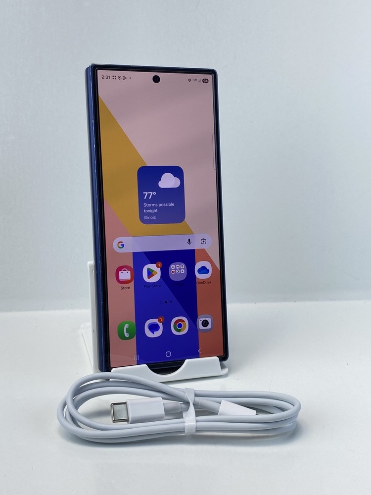 Samsung Galaxy Z Fold6 SM-F956U 512GB Crafted Black GSM Unlocked device