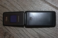 Working VGUC Samsung Haven SCH-U320 Flip Phone & Desk Chgr Verizon No Camera