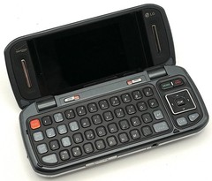 Vintage LG enV Envy VX9900 Silver CDMA Verizon QWERTY Cell Phone RARE *Tested*