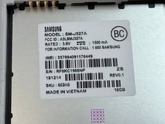 AT&T Samsung Galaxy J3 Emerge J327A 4G LTE Smart Phone *GOOD LCD @@ S/W ISSUE