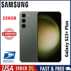 New Sealed Samsung Galaxy S23+ 23 Plus 256GB 5G SM-S916U Factory Unlocked Green